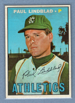 1967 Topps #227 Paul Lindblad VG-EX  GO301