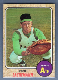 1968 Topps 422 Rene Lachemann VG-EX SET BREAK