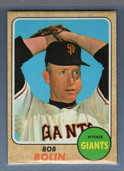 1968 Topps #169 Bob Bolin EX-MT   GO220