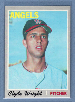 1970 Topps #543 Clyde Wright  VG  GO695