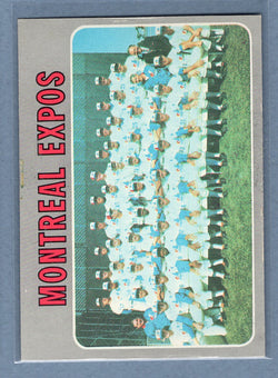 1970 Topps #509 Montreal Expos Team  EX-MT  GO680