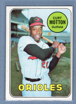 1969 Topps #37 Curt Motton  VG  GO501