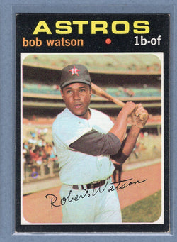 1971 Topps #222 Bob Watson (c) EX  GO950