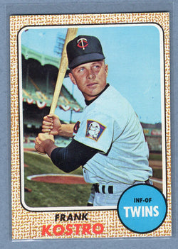 1968 Topps #44 Frank Kostro (d)EX-MT  GO507