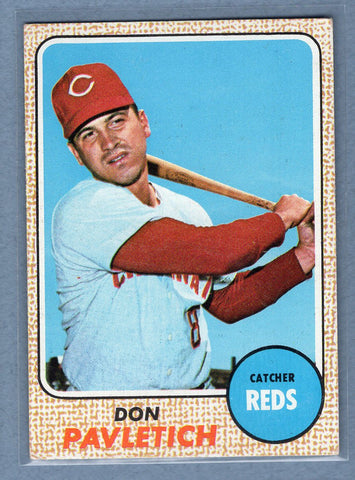 1968 Topps #108 Don Pavletich EX  GO545
