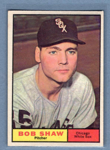 1961 Topps #352 Bob Shaw EX   GO269