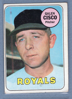 1969 Topps #211 Galen Cisco VG  GO572