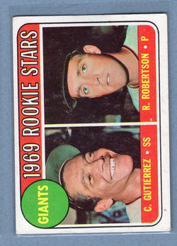 1969 Topps #16 Giants Rookies  EX  GO577