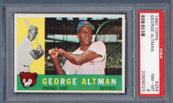 1960 Topps #259 George Altman PSA 8