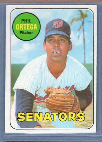 1969 Topps #406 Phil Ortega EX-MT  GO661