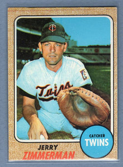 1968 Topps #181 Jerry Zimmerman EX-MT   GO220