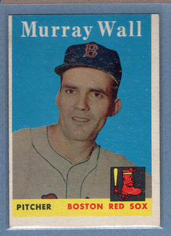 1958 Topps #410 Murray Wall (b) VG  GO501
