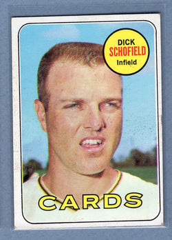 1969 Topps #18 Dick Schofield (st)  VG  GO577