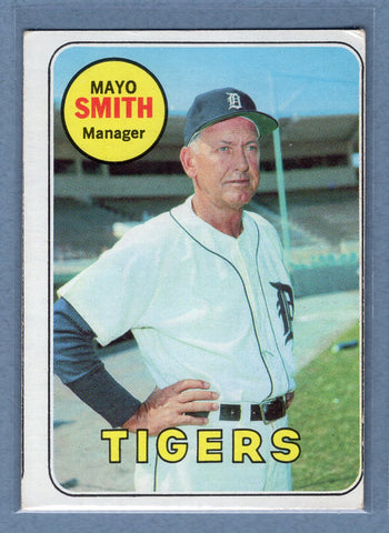 1969 Topps #40 Mayo Smith  VG  GO501