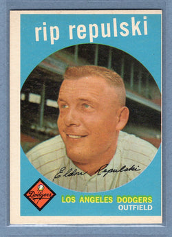 1959 Topps #195 Rip Repulski EX  GO79