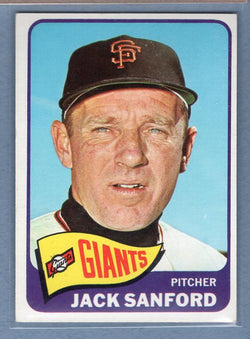 1965 Topps #228 Jack Sanford EX-MT  GO139