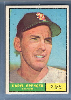1961 Topps #357 Daryl Spencer EX   GO269