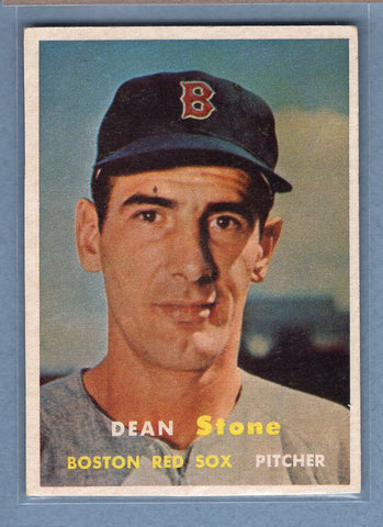 1957 Topps #381 Dean Stone (b) EX  GO121