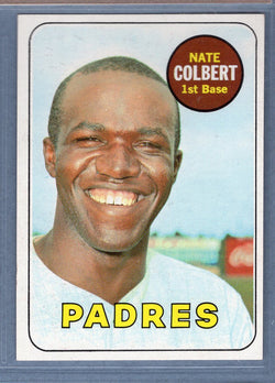 1969 Topps #408 Nate Colbert EX-MT  GO661
