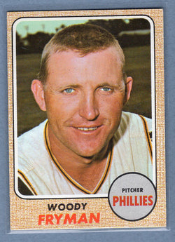 1968 Topps #112 Woody Fryman EX-MT  GO545