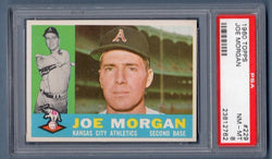 1960 Topps #229 Joe Morgan PSA 8
