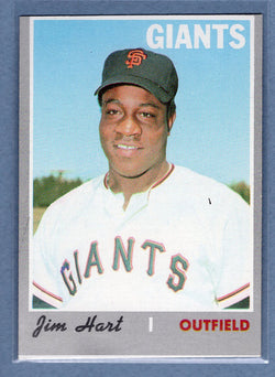 1970 Topps #176 Jim Hart  (a) EX-MT  GO750