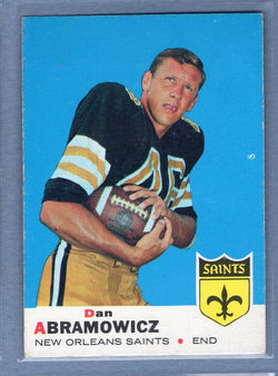 1969 Topps #36 Dan Abramowicz (R) EX  GO250