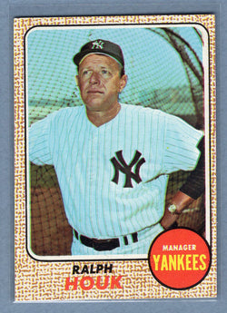 1968 Topps #47 Ralph Houk EX-MT  GO507