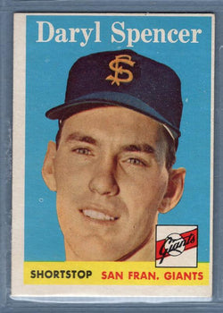 1958 Topps #68 Daryl Spencel EX  GO149