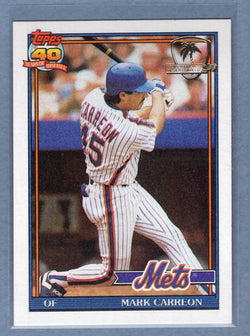 1991 Topps Desert Shield #764 Mark Carreon  NM  GO600