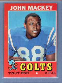 1971 Topps #175 John Mackey (HOF) (a) EX  GO600