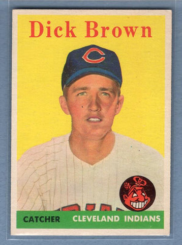 1958 Topps #456 Dick Brown EX-MT   GO30