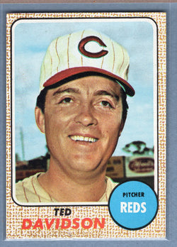 1968 Topps #48 Ted Davidson EX-MT  GO507
