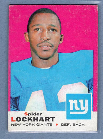 1969 Topps #37 Spider Lockhart EX  GO250
