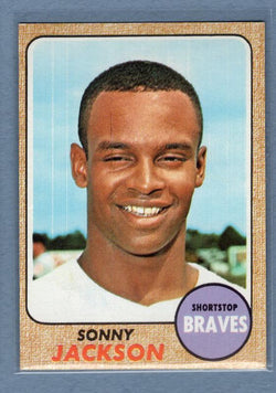 1968 Topps #187 Sonny Jackson EX-MT   GO220