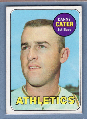 1969 Topps #44 Danny Cater (a) EX  GO501