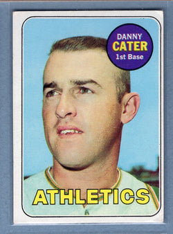 1969 Topps #44 Danny Cater (b) VG-EX  GO501