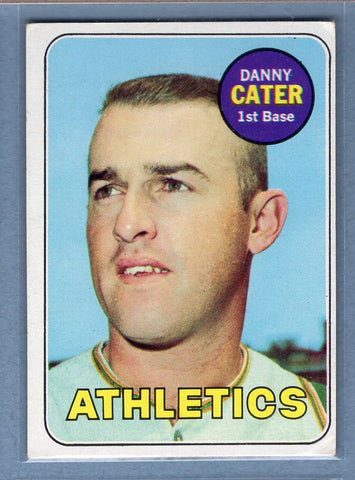 1969 Topps #44 Danny Cater (b) VG-EX  GO501