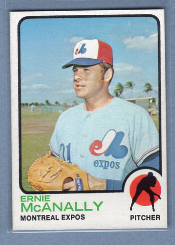 1973 Topps #484 Ernie McAnally  EX-MT  GO443