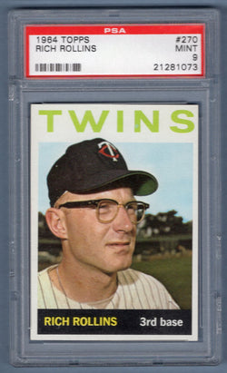 1964 Topps #270 Rich Rollins (21281073) PSA 9