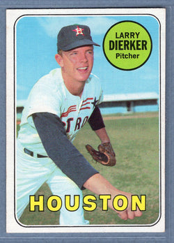 1969 Topps #411 Larry Dierker EX-MT  GO661
