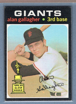 1971 Topps #224 Alan Gallagher (b) EX  GO950