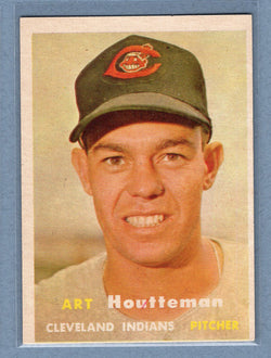 1957 Topps #385 Art Houtteman (b) EX  GO121