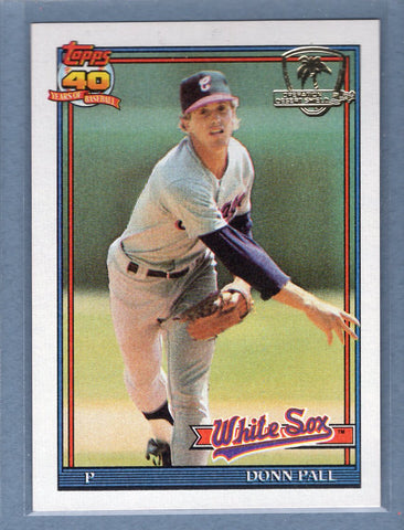 1991 Topps Desert Shield #768 Donn Pall  NM  GO600