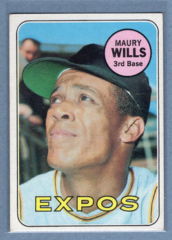 1969 Topps #45 Maury Wills  EX  GO501