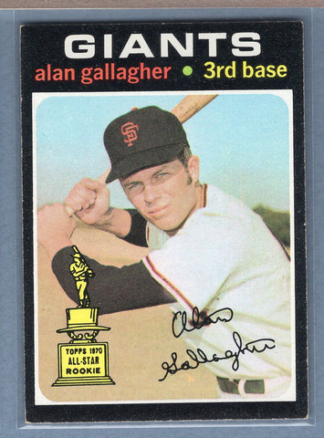 1971 Topps #224 Alan Gallagher (c) EX  GO950