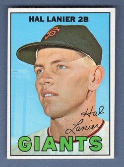 1967 Topps #4 Hal Lanier EX-MT  GO111