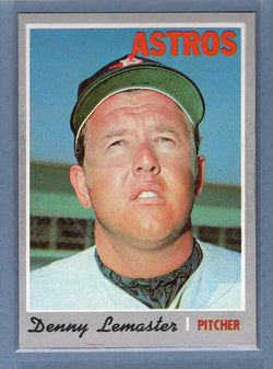 1970 Topps #178 Denny Lemaster  (b) EX-MT  GO750