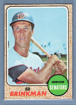 1968 Topps #49 Ed Brinkman (c)EX-MT  GO507