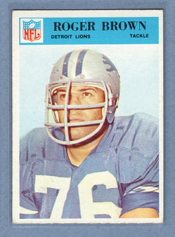 1966 Philadelphia #67 Roger Brown (2) EX  GO320